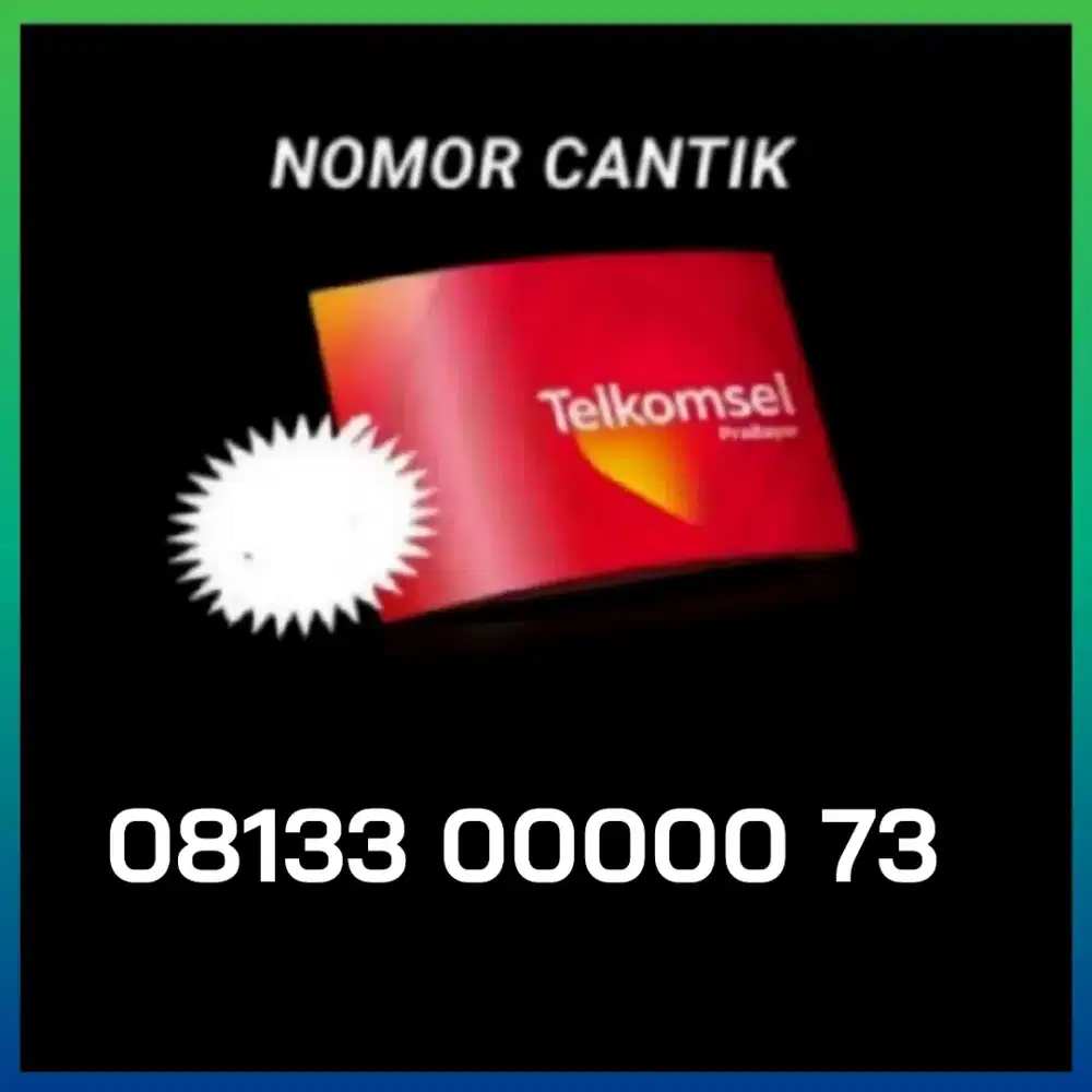Perdana nomor cantik simpati Telkomsel super