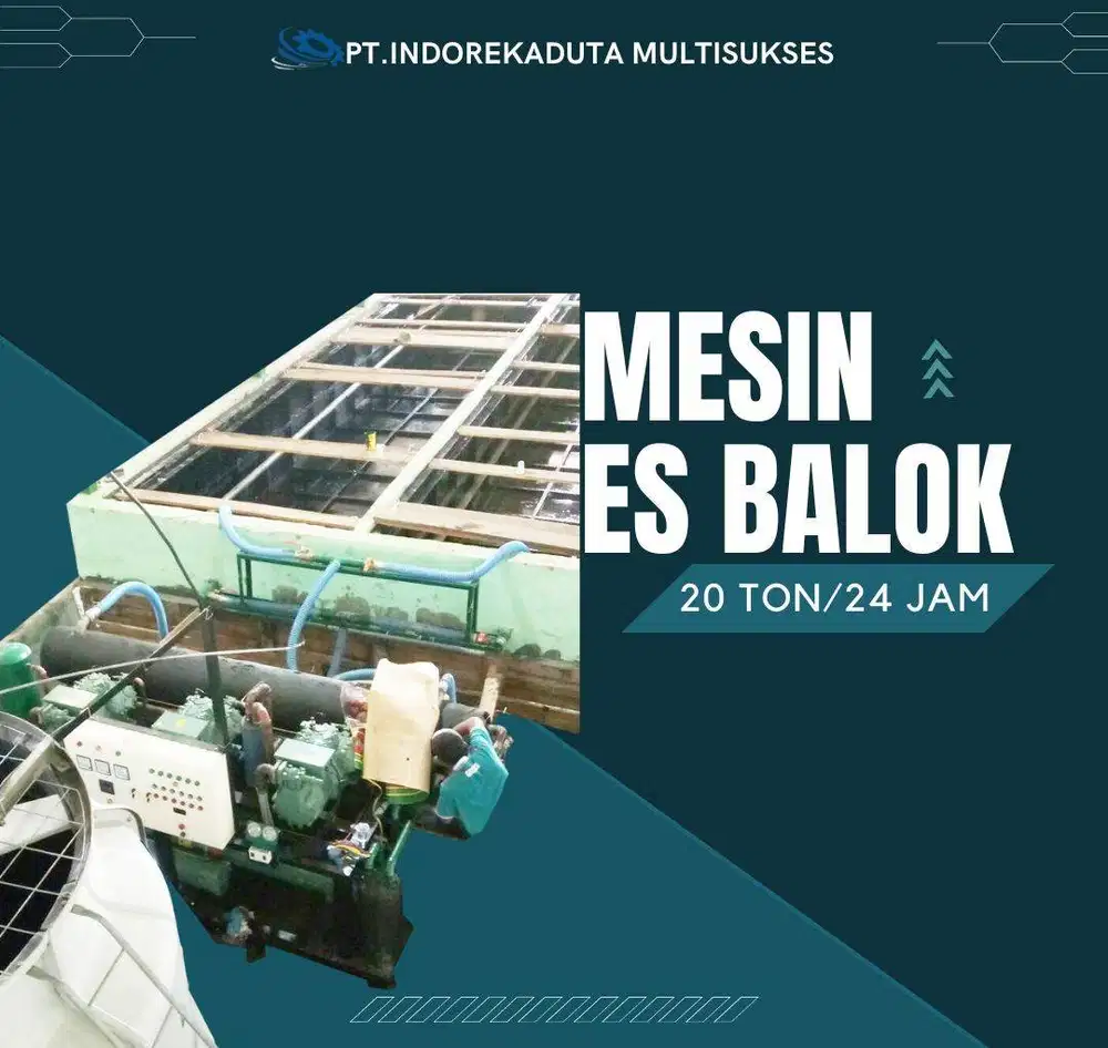 MESIN BALOK 20TON/24 JAM