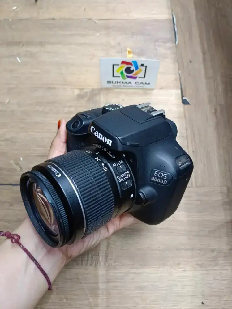 CANON 4000D LENSA KIT WIFI