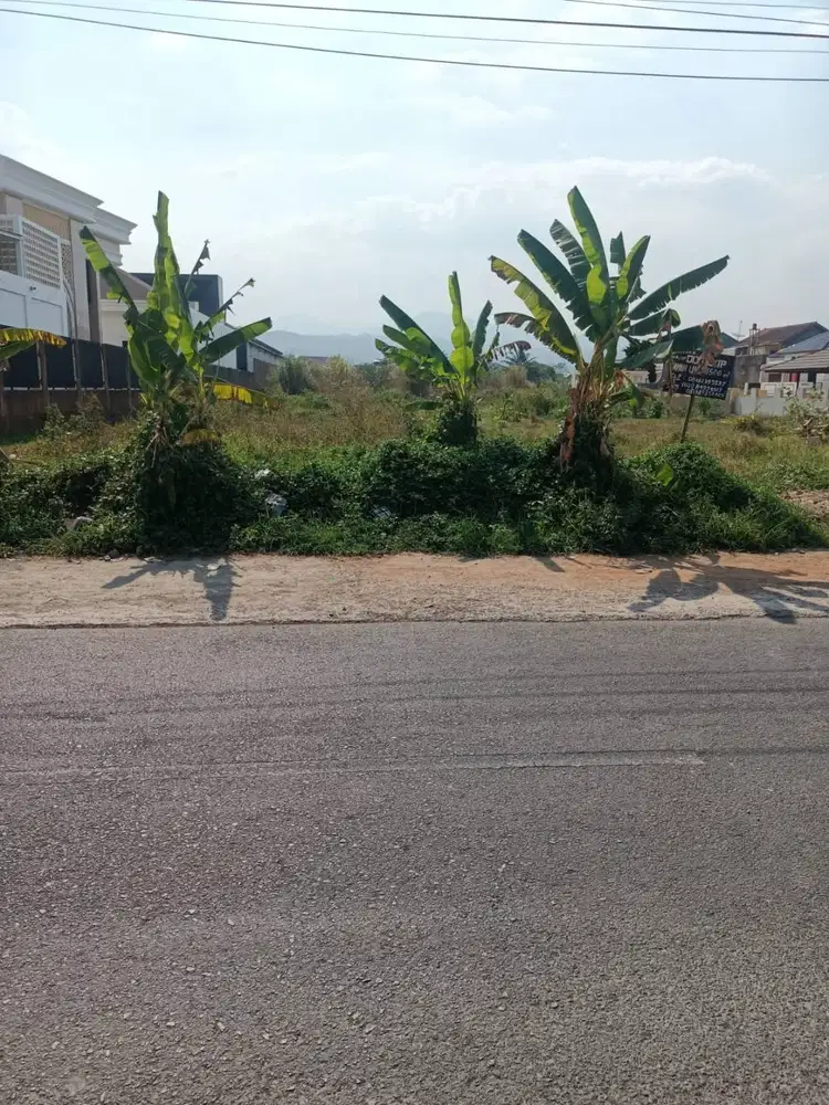 dijual tanah kavling strategis siapbangun jl pangeran santri sumedang