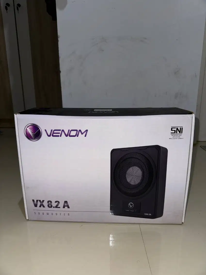 Venom Subwoofer Kolong Mobil VX 8.2 A Underseat Aktif Plug and Play