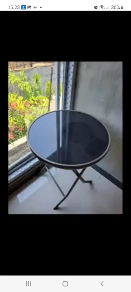 Jual meja kaca bagus kokoh
