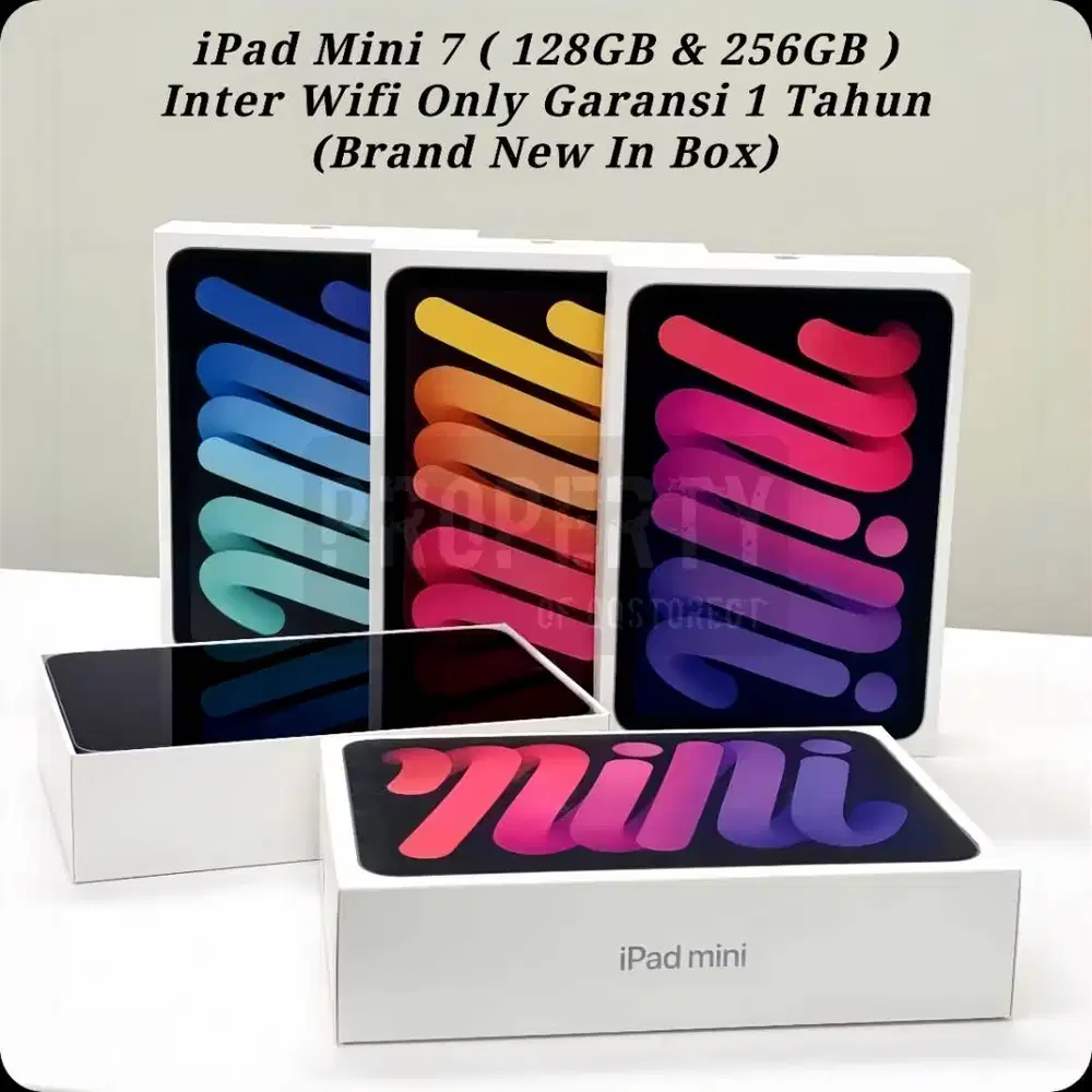 iPad Mini 7 A17 Pro Chip 128GB & 256GB - BNIB INTER WIFI ONLY