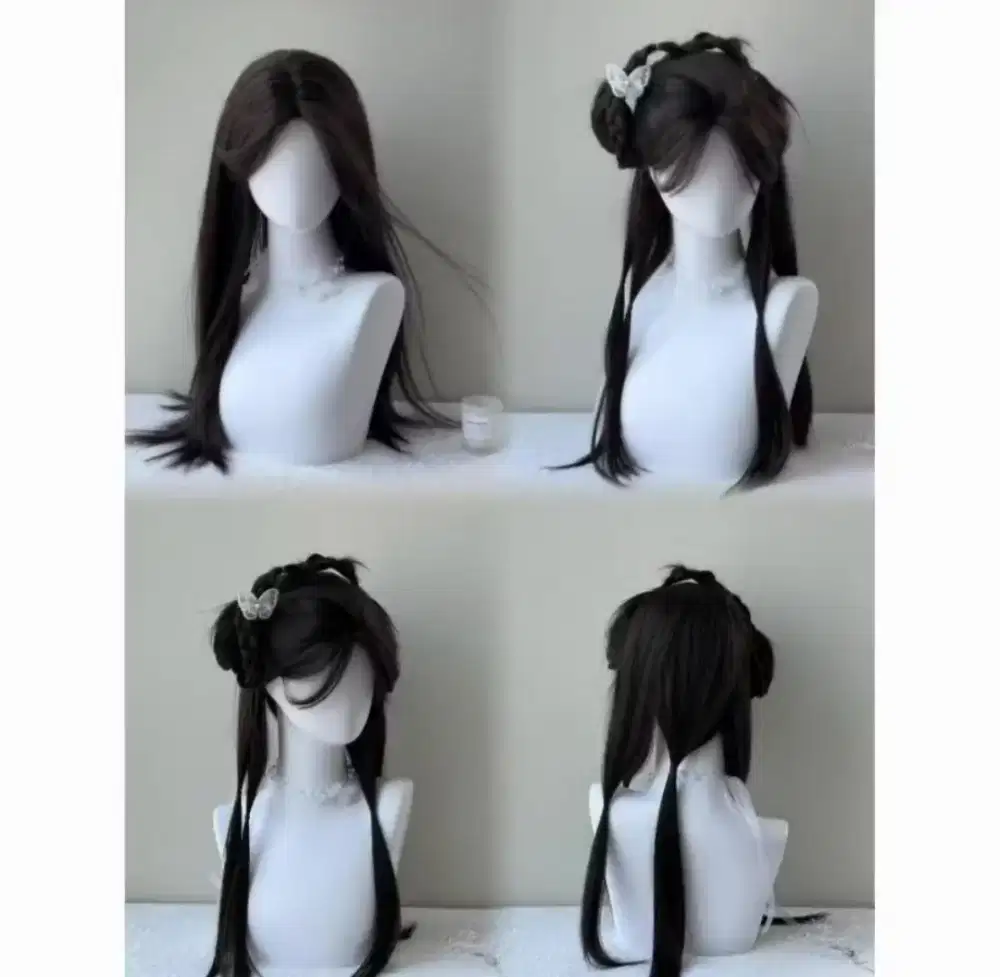 Wig Wanita Full Kepala Wig Korean Style
Wanita Rambut Wanita Panjang