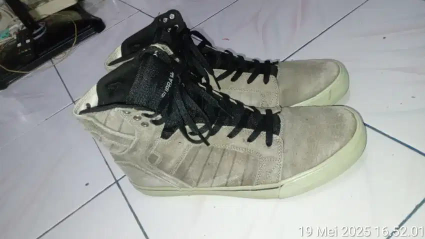 Sepatu Supra High Top Muska001 Size 46