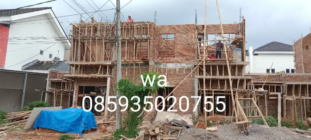 Jasa tukang bangunan harian/borongan