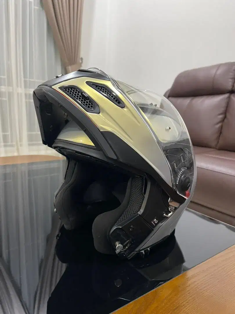 Helm LS2 Metro Evo F324 modular like simpson (size XL)