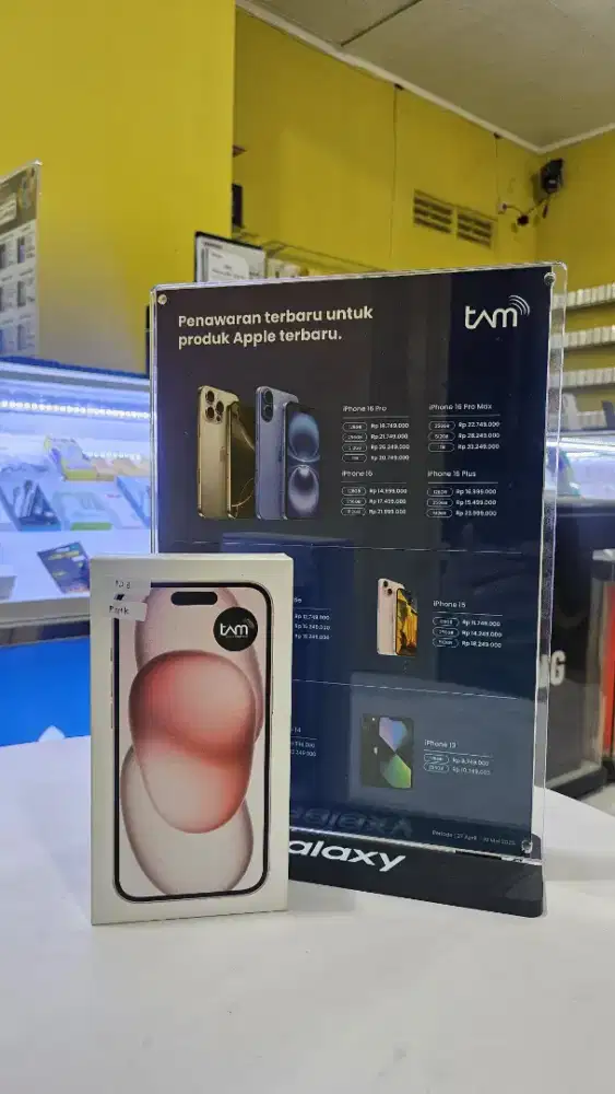 iPhone 15 128gb garansi resmi