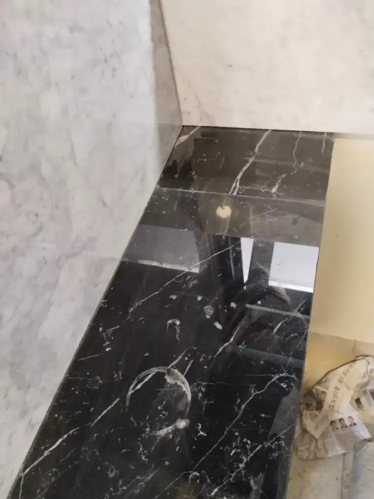 Top meja marmer granit impor