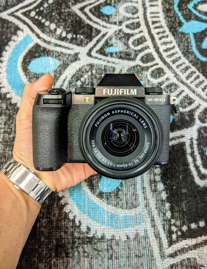 Kamera Fujifilm X S10 camera mirrorless body + lensa