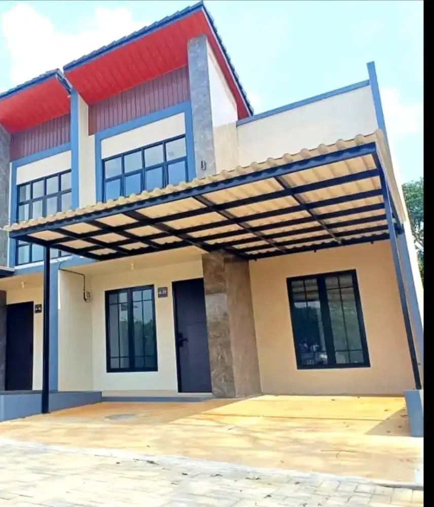 Kanopi minimalis rumah minimalis