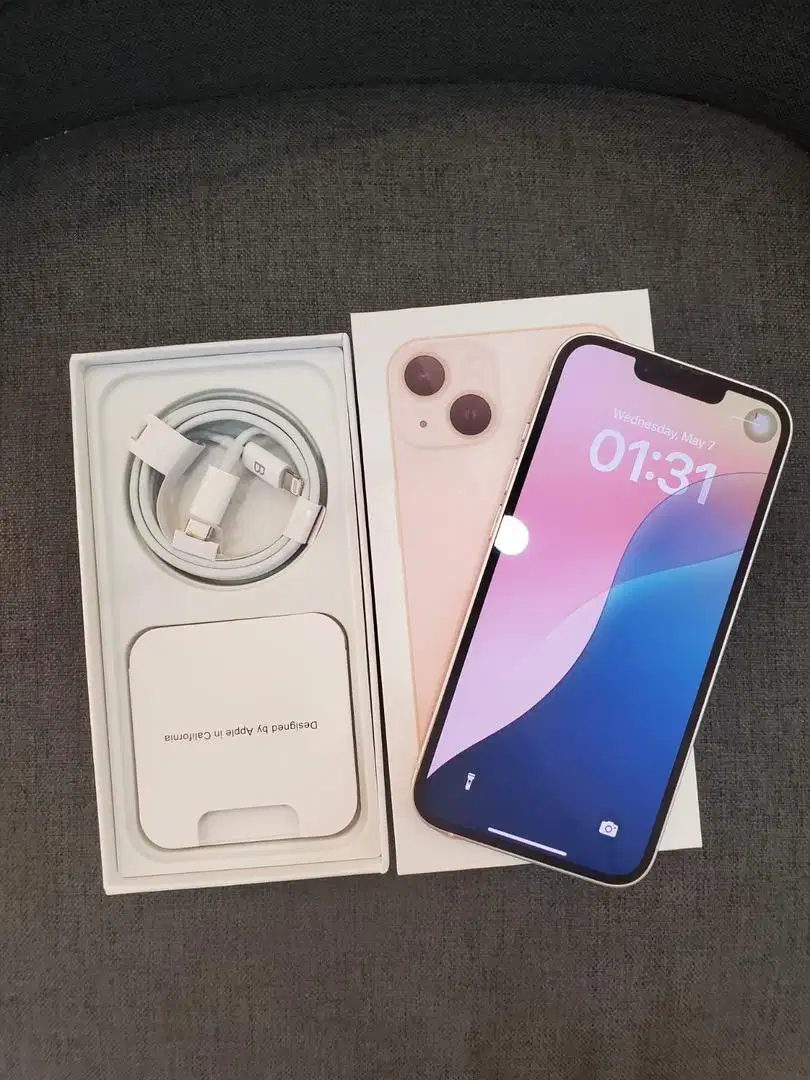 Iphone 13 128 beacukai fullset second like new