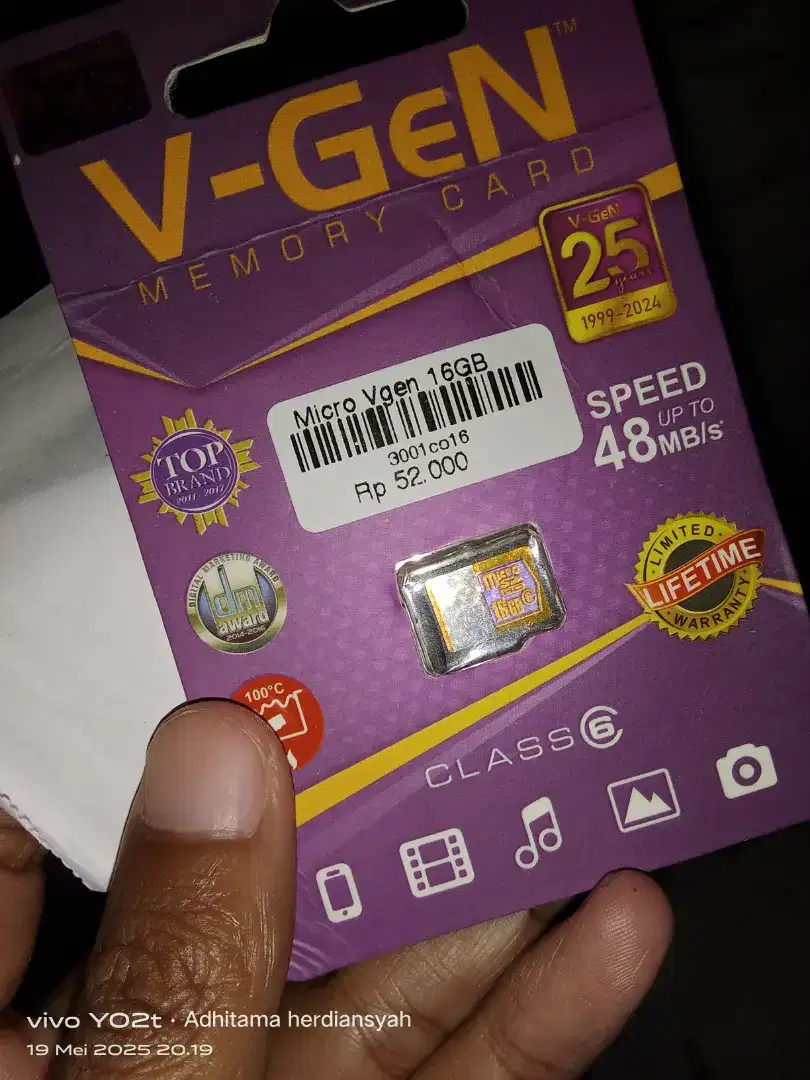 Vgen card memory 16gb