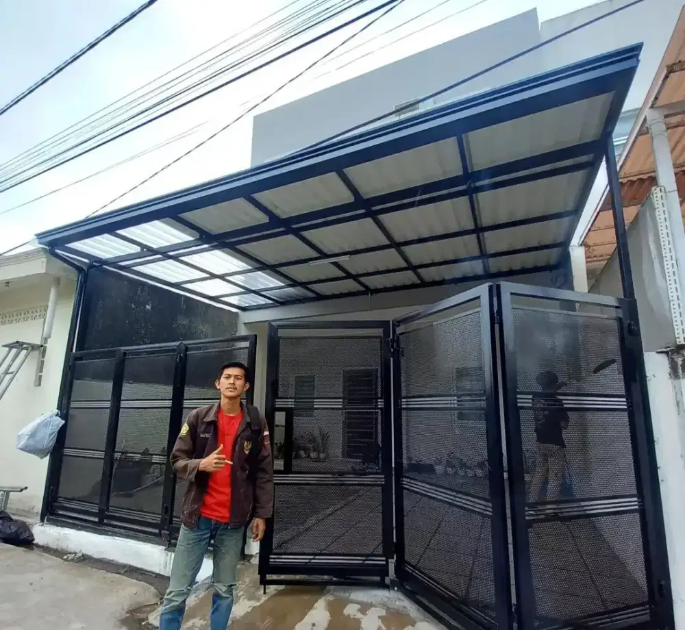 Kanopi double layer hollo 107