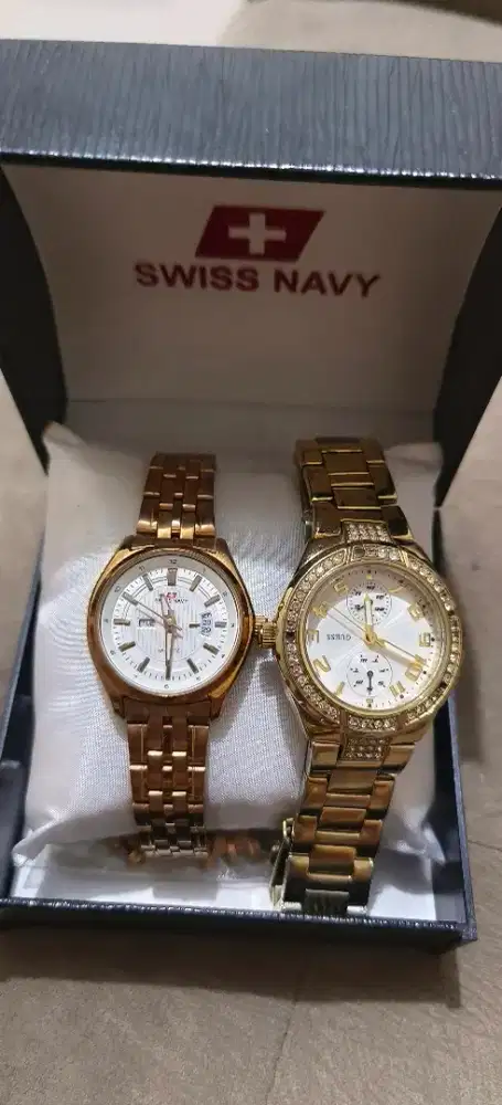 Jam tangan Swiss Navy dan Jam tangan Guess