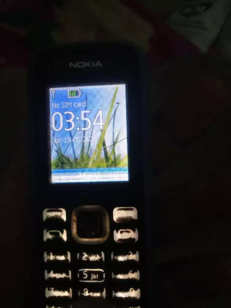 Nokia C1 seken minus lcd garis dikit
