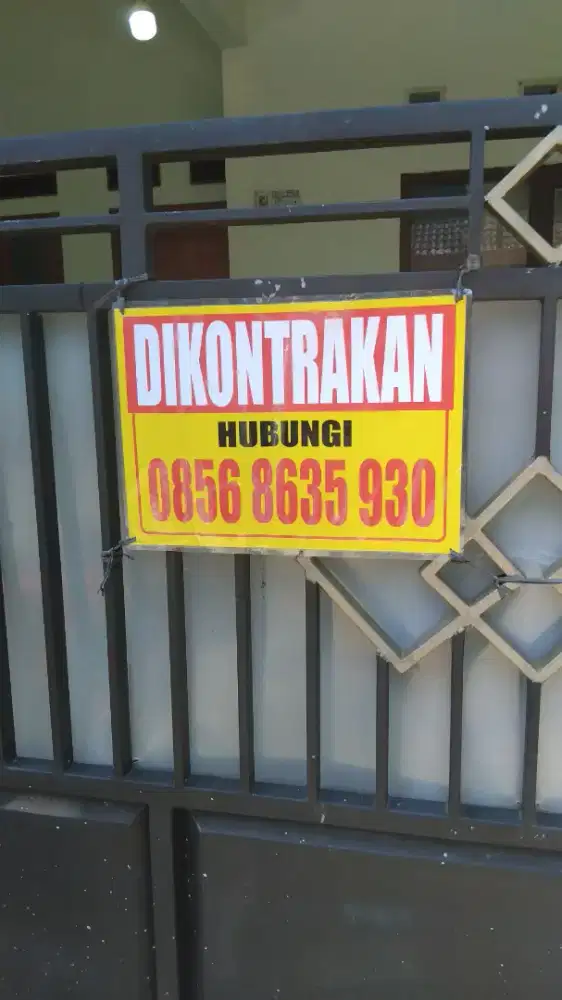 Rumah di kontrakan