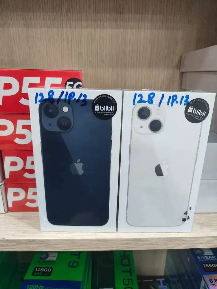 PROMO !!! Iphone 13 (128GB) New Garansi RESMI 1 Tahun