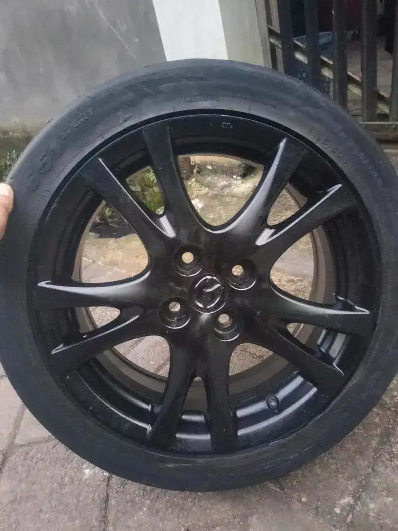 Jual velg oem mazda 2
