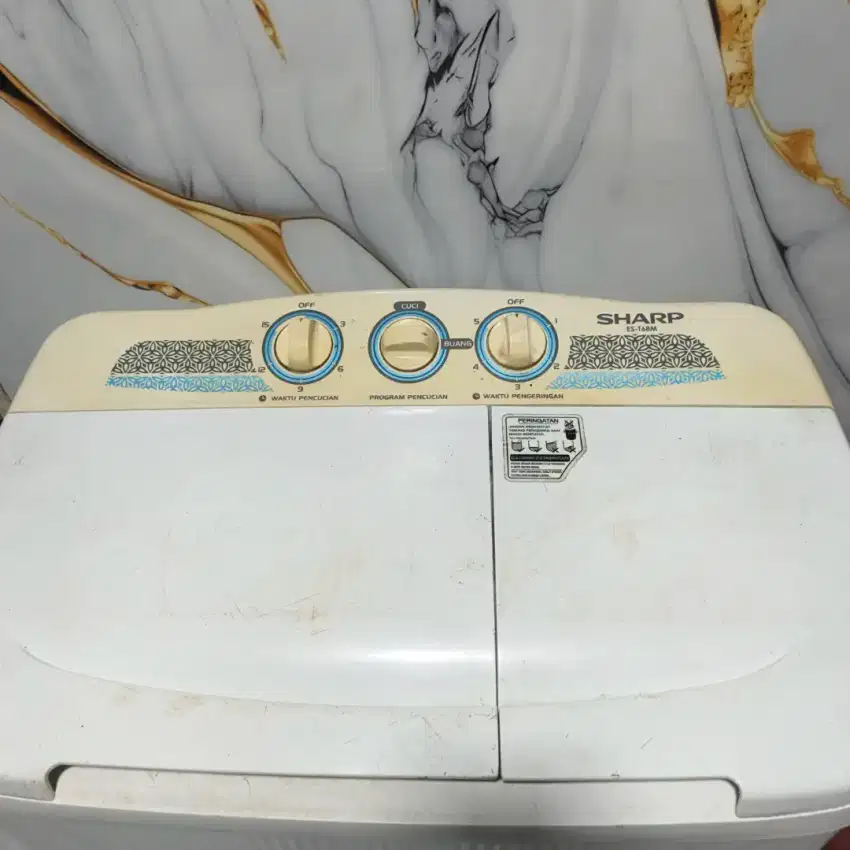 Mesin cuci Sharp 2 tabung