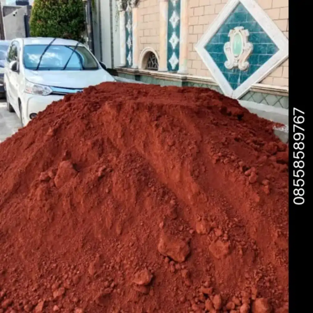 Jual tanah merah dan tanah urugan