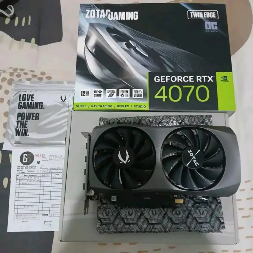 vga 4070 zotac twin edge