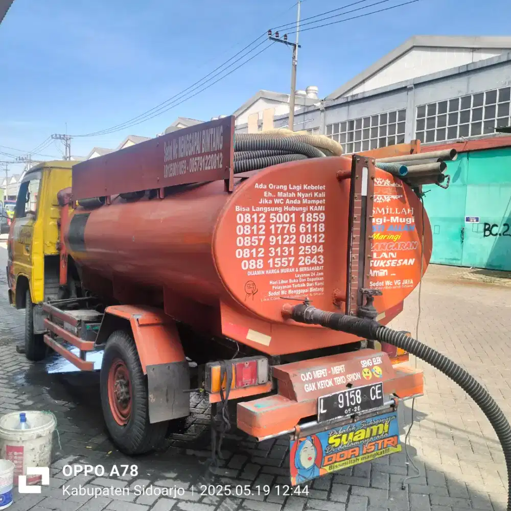 Sedot WC Bersih Gedangan