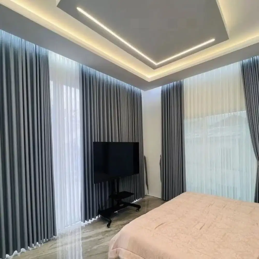 Gorden costum/tirai jendela/tirai pintu