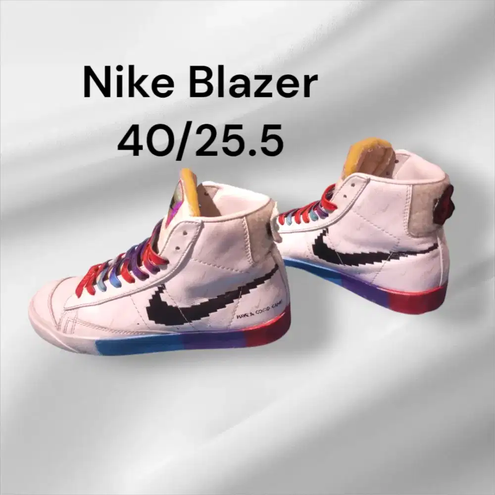 Jual sepatu Nike Blazer second size 40