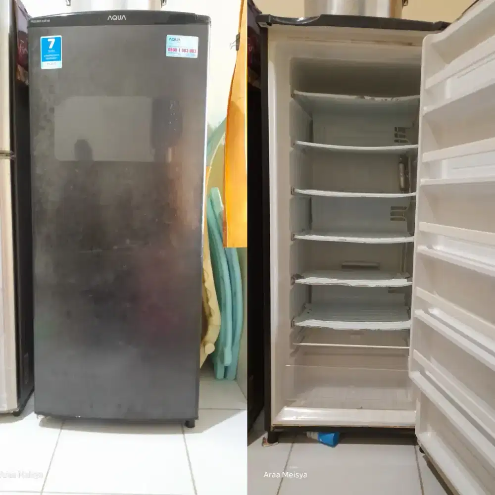 Dijual Frezer bekas berkualitas Aqua AQF S6