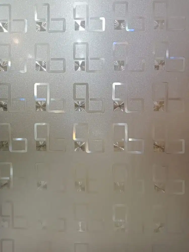 Cara merubah kaca tampak menawan dg stiker sanblas kaca film