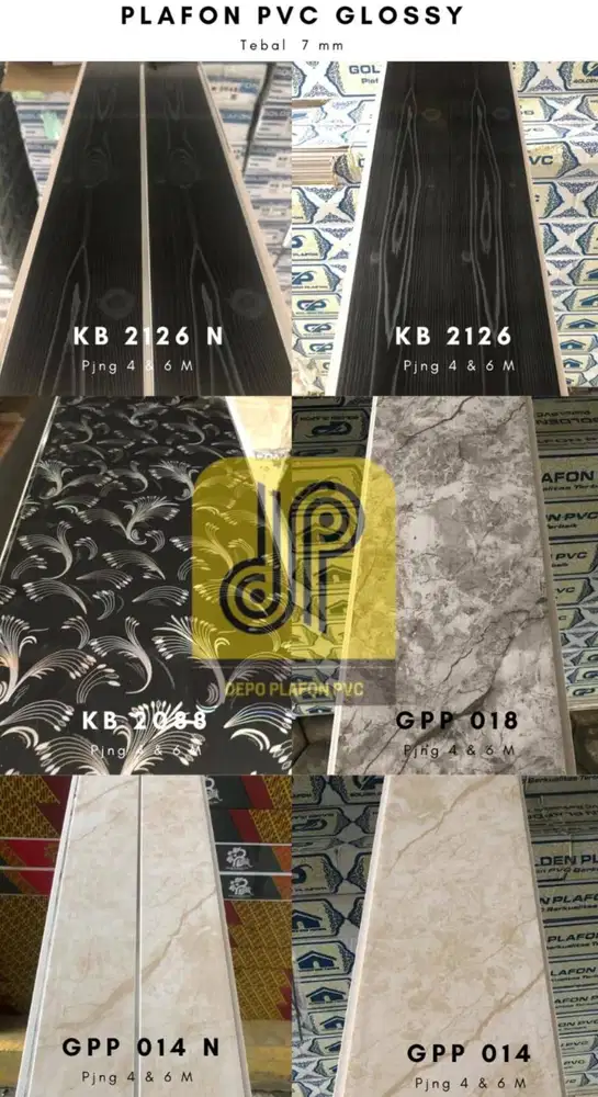 Plafon PVC Motif Glossy