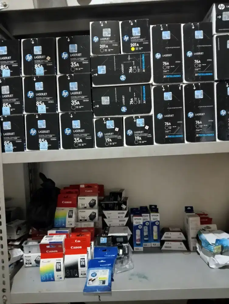 Di beli tinta cartridge printer dengan harga tinggi baru dan bekas