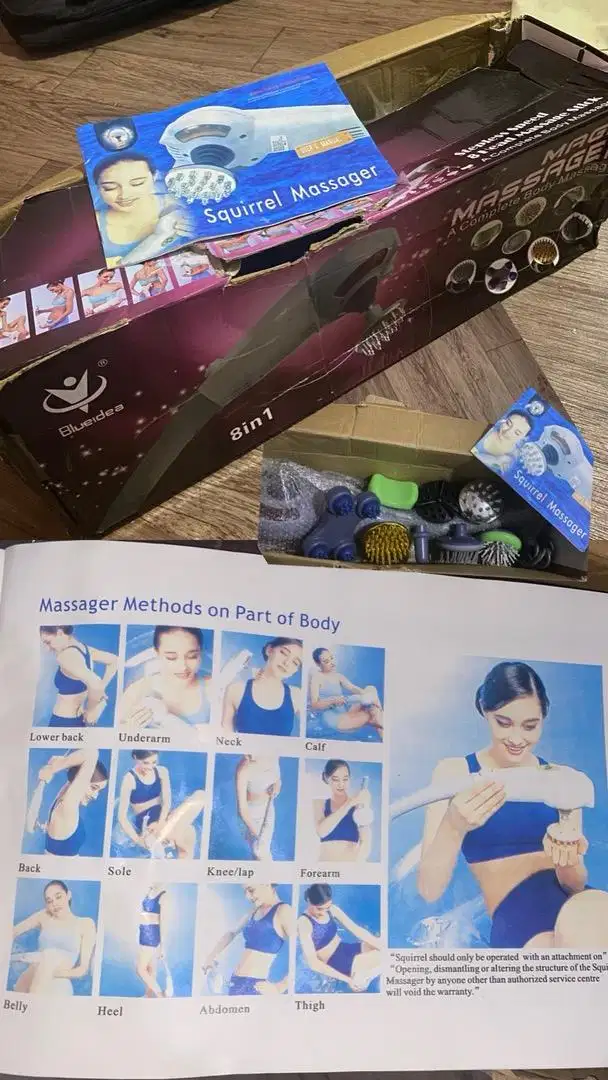 MAGIC MASSAGER 8 IN 1 ALAT PIJAT BADAN MULTIFUNGSI