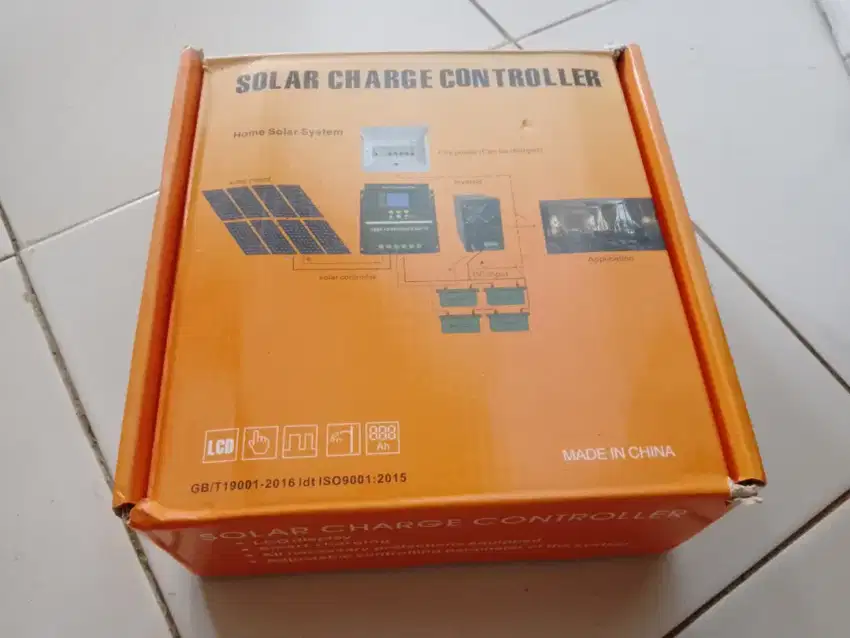 KLD Solar Charge Controller PWM Dual USB Auto 12V/24V/36V/48V 100A