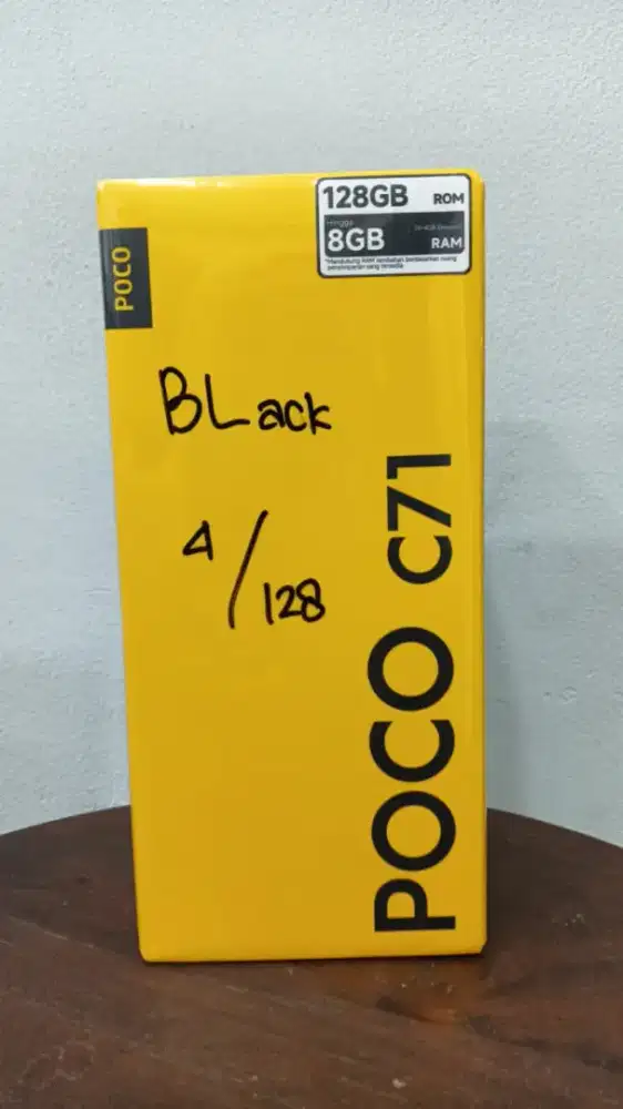 NEW POCO C71 4+4/128 GARANSI RESMI