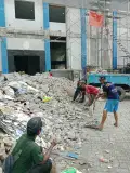 Buang puing dan limbah proyek
