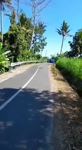 DI jual tanah view sawhah dan Gunung pering