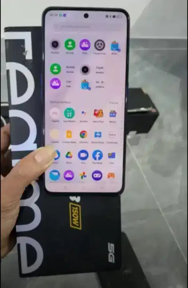 Bu Realme GT NEO 3 RAM 12+12 (24) ROM 256GB CG ORI 150W FULLSET