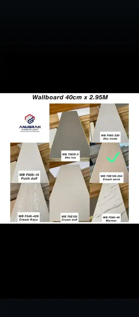 Plafon pvc minimalis