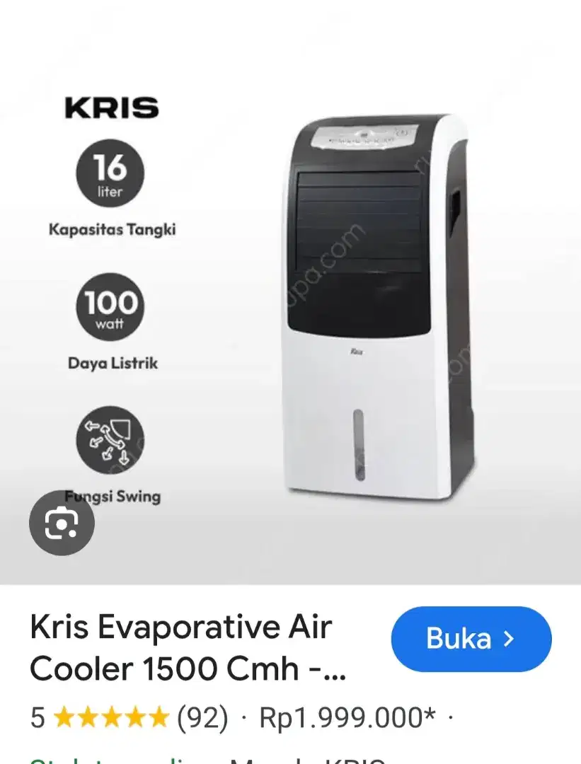 Kipas Krisbow jarang pakai