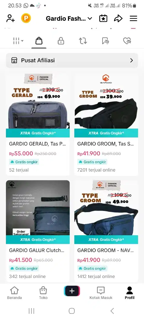 Lowongan Kerja Live Tiktok dan Konten