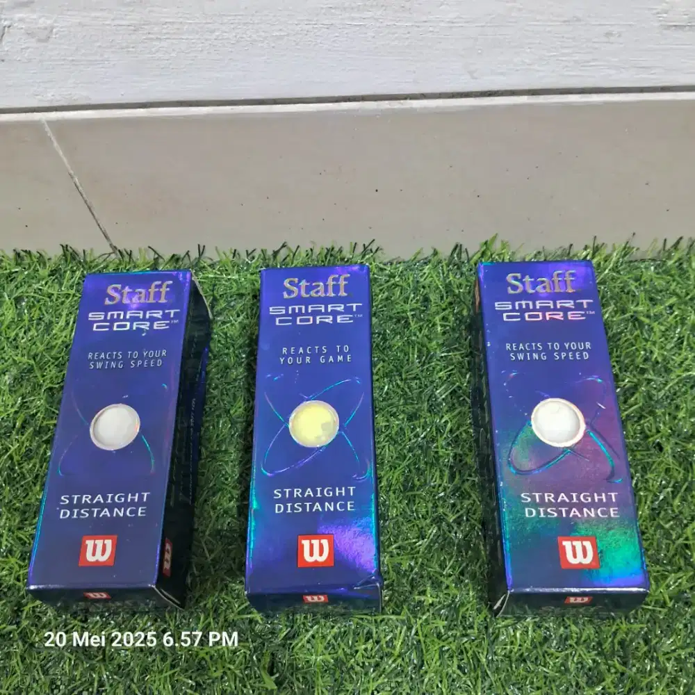 3 BOX BOLA GOLF BARU WILSON STAFF SMART CORE TOTAL 9 BOLA