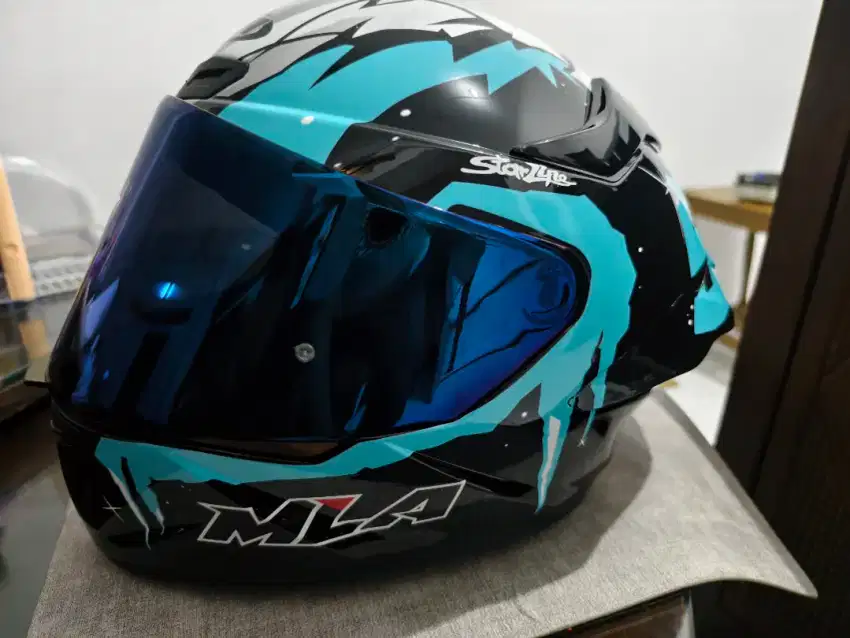 Helm full face MLA black winter XL