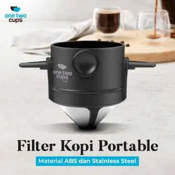 Filter Penyaring Kopi Portable Cone Coffee Dripper