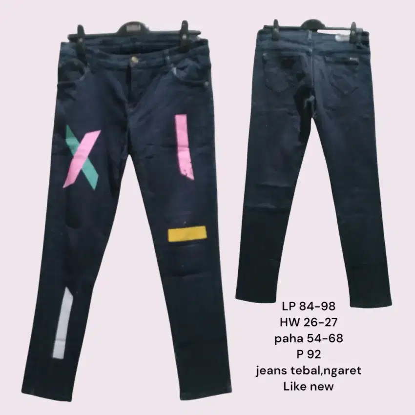 Celana jeans wanita preloved/bekas pakai