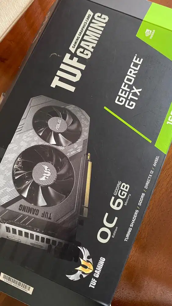 VGA ASUS TUF gaming GTX 1660