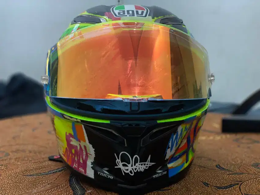 AGV Pista GP R Rossi Winter Test 2019