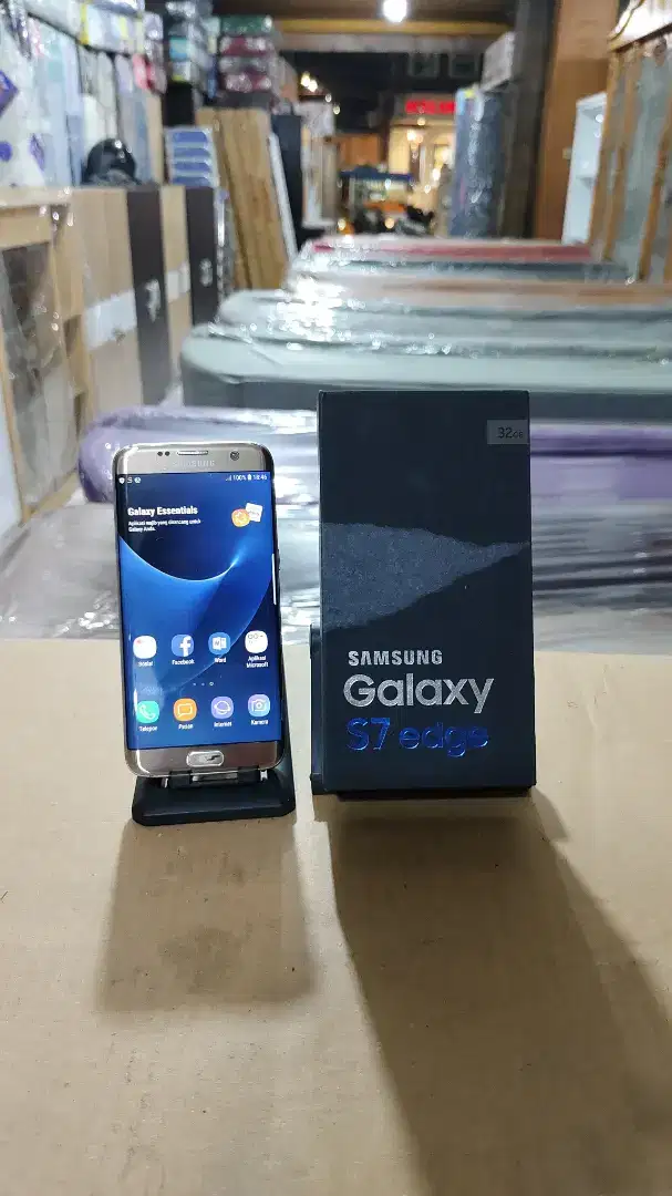 samsung S7 edge, fingerprint on, NFC on, ex SEIN IMEI aman