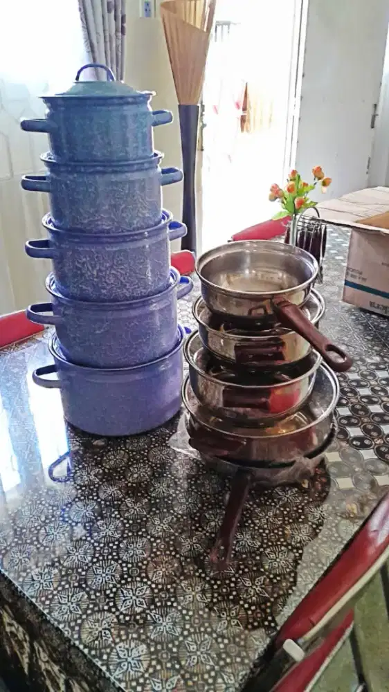 PANCI STAINLESS STEEL SET 5